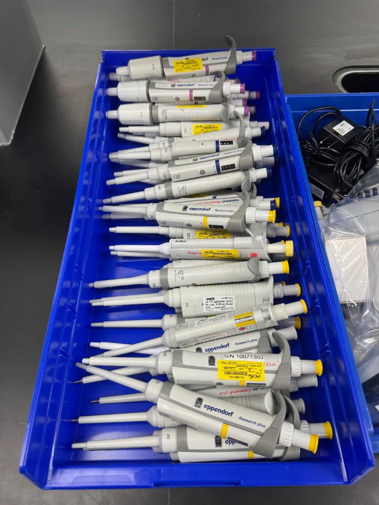 Image of Eppendorf Research Plus Single Channel Pipettes
